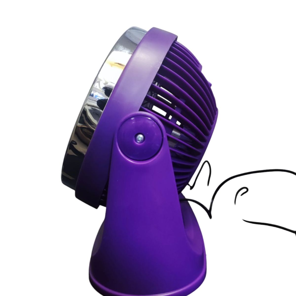 FUJITEC - Ventilador de mesa Fujitec CF 4008 De 8 pulgadas-MORADO