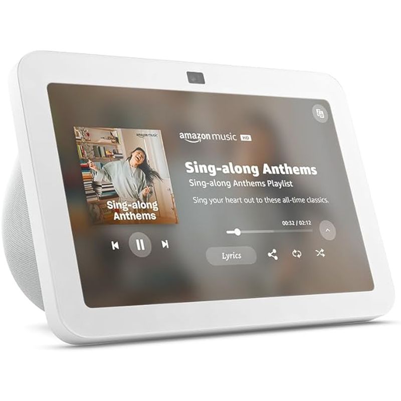 AMAZON - Alexa Amazon Echo Show 8 con Pantalla Inteligente 3ra gen Blanco