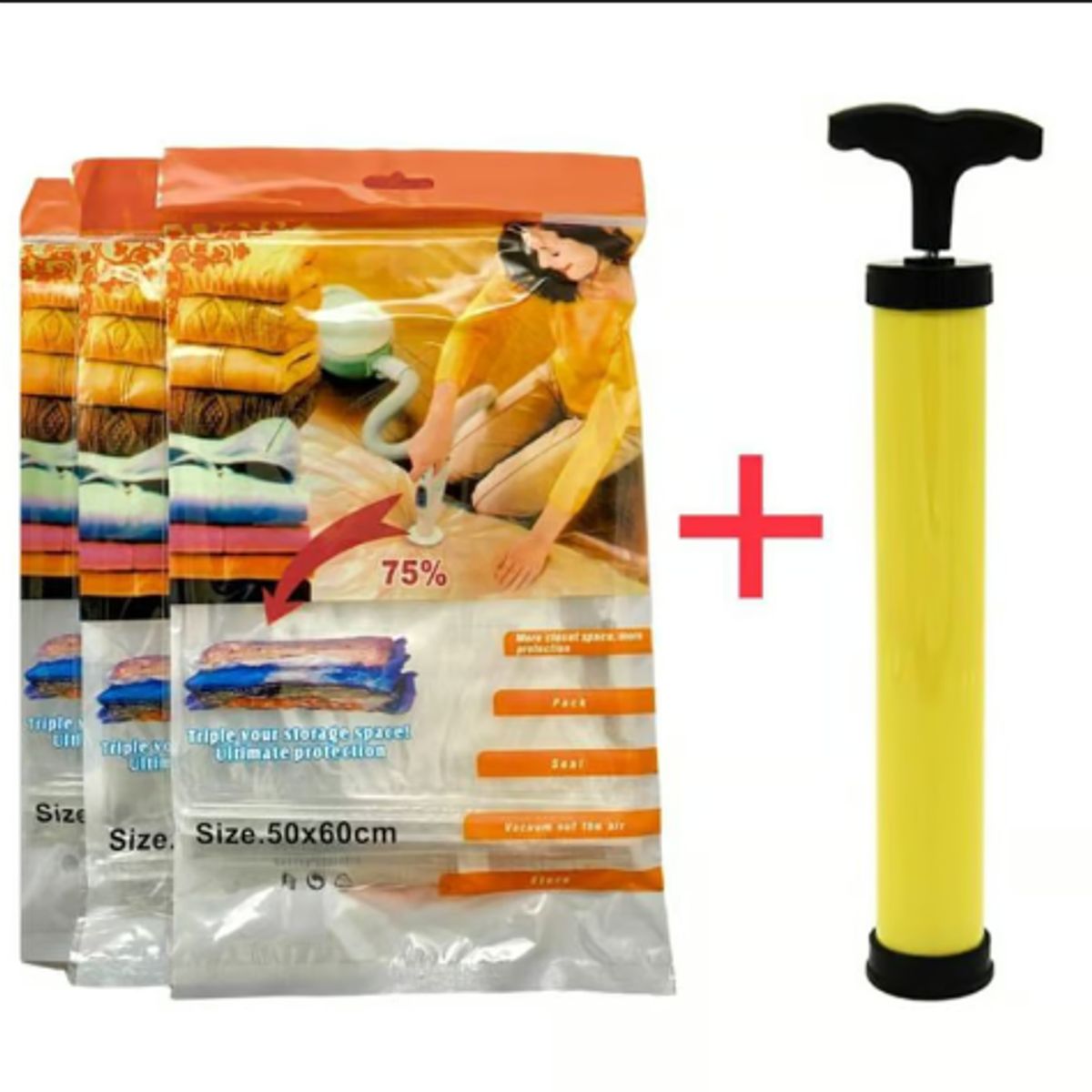 GENERICO - Bolsa al vacío para abrigos