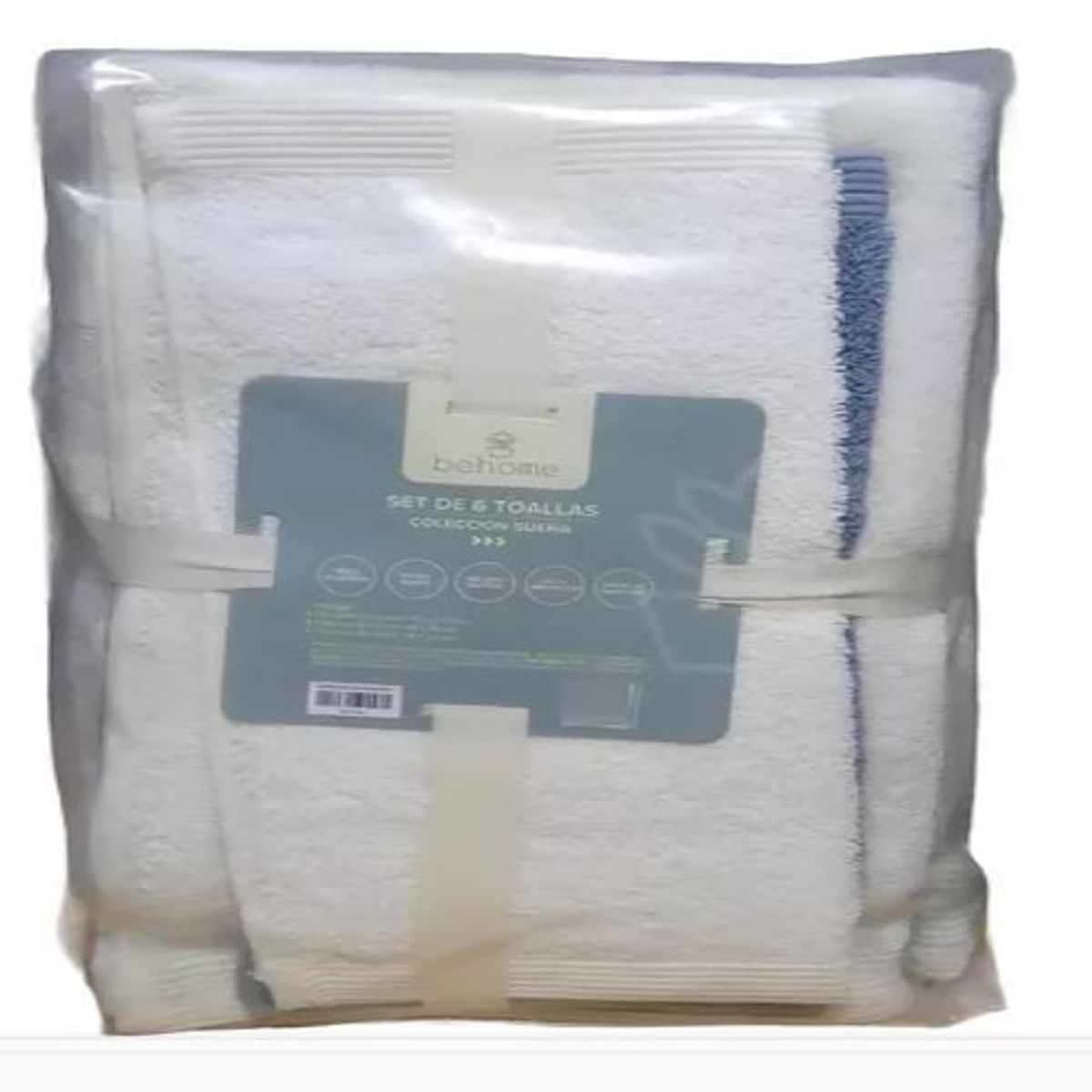 BEHOME - Toallas Set de 6
