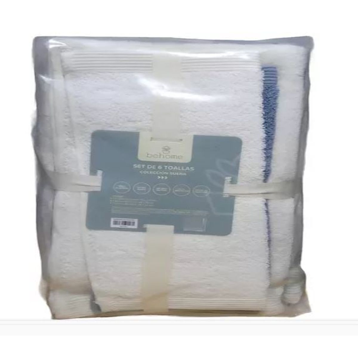 BEHOME - Toallas Set de 6