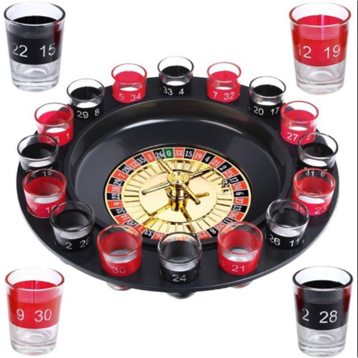 GENERICO - JUEGO DE LA RULETA PARA BEBER