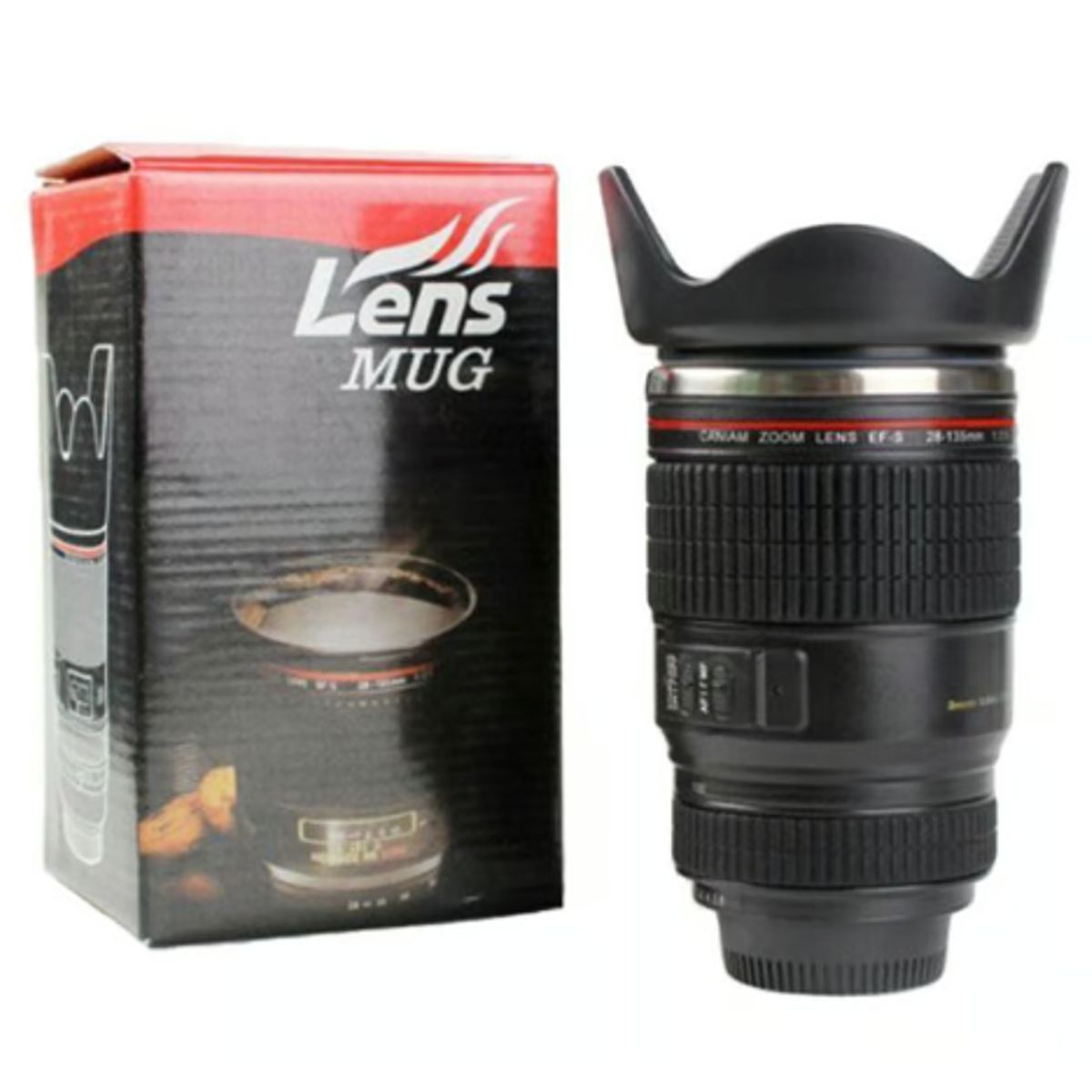 GENERICO - Taza Lente Térmica Camara Mug Geek Fotográfico Pico Vertedor