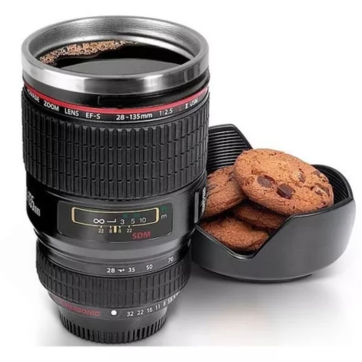 GENERICO - Taza Lente Térmica Camara Mug Geek Fotográfico Pico Vertedor