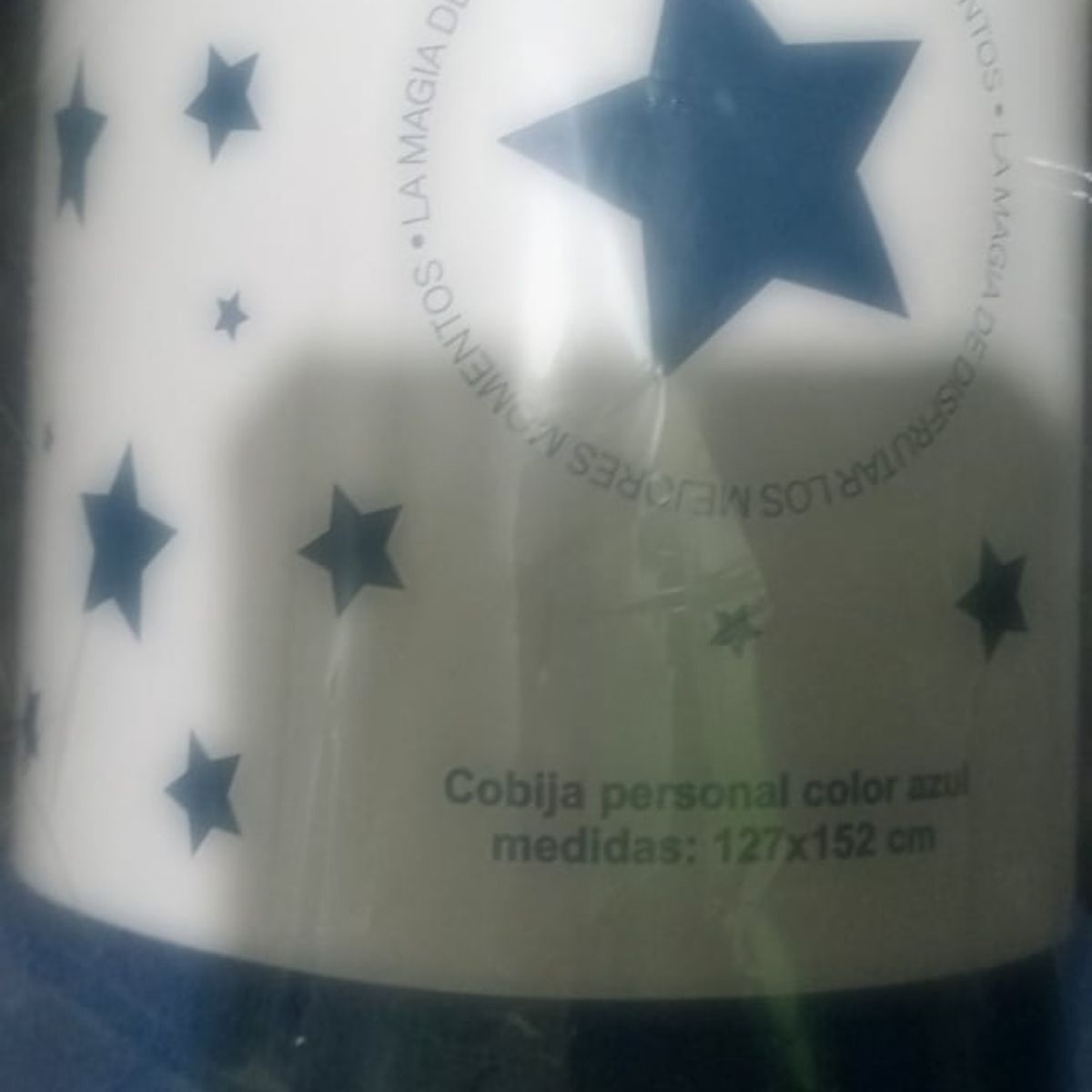 LEONISA - Manta Cobija Personal Azul 127 x 152 cms