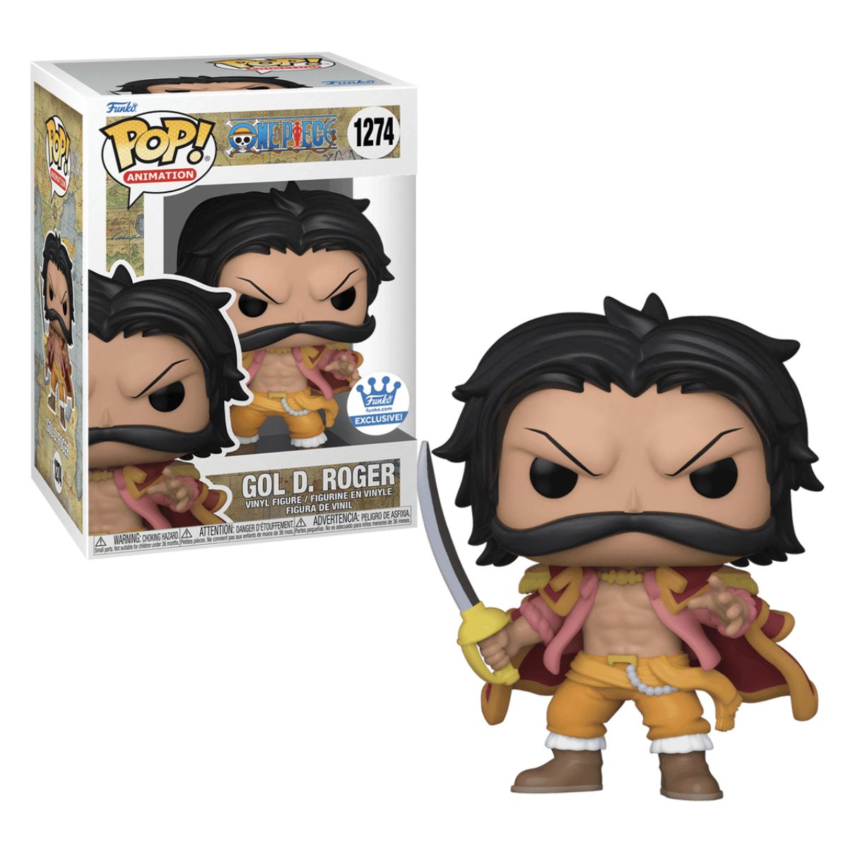 FUNKO - Gold D Roger Funko Pop 1274 One Piece Exclusivo Funkoshop
