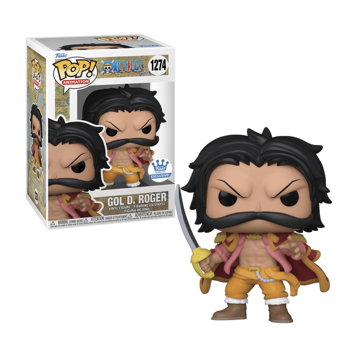 FUNKO - Gold D Roger Funko Pop 1274 One Piece Exclusivo Funkoshop