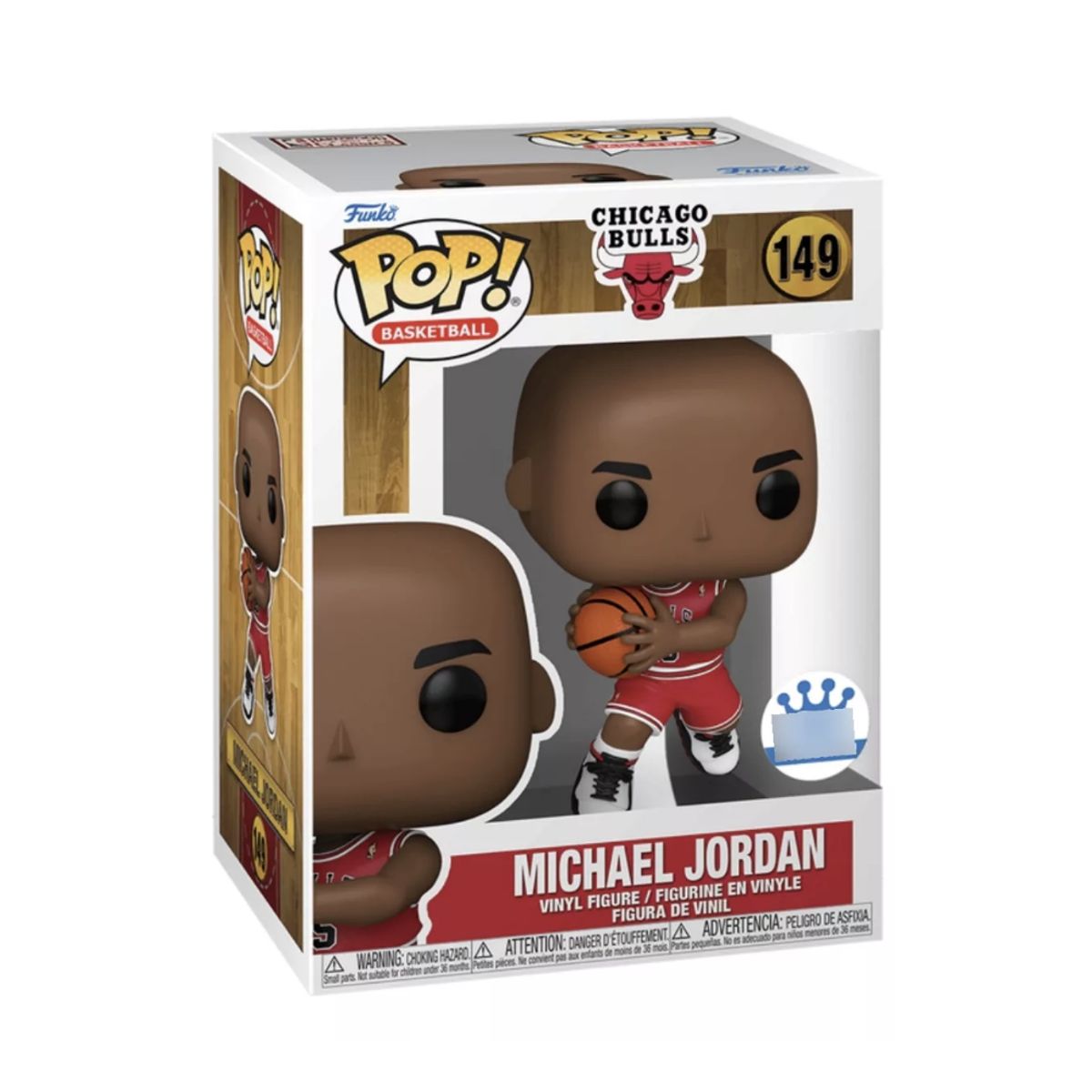FUNKO - Michael Jordan Funko Pop 149 Chicago Bulls Exclusivo FS