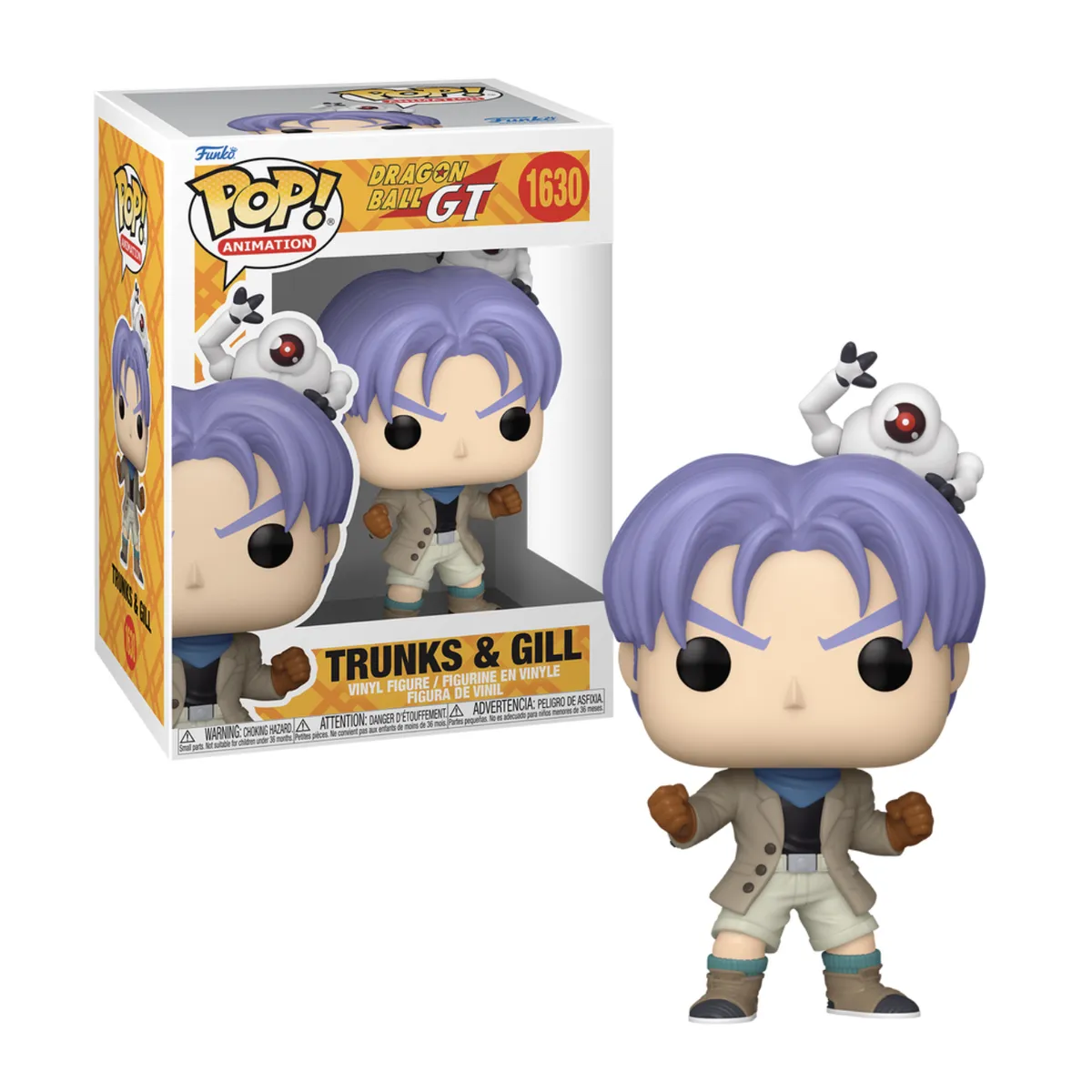 FUNKO - Trunks & Gill Funko Pop 1630 Dragon Ball GT Original