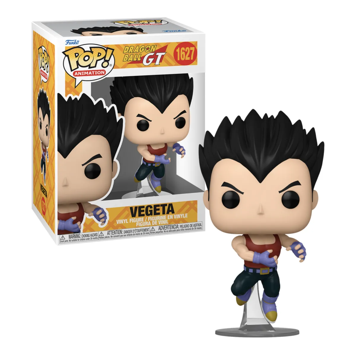FUNKO - Vegeta Funko Pop 1627 Dragon Ball GT Original
