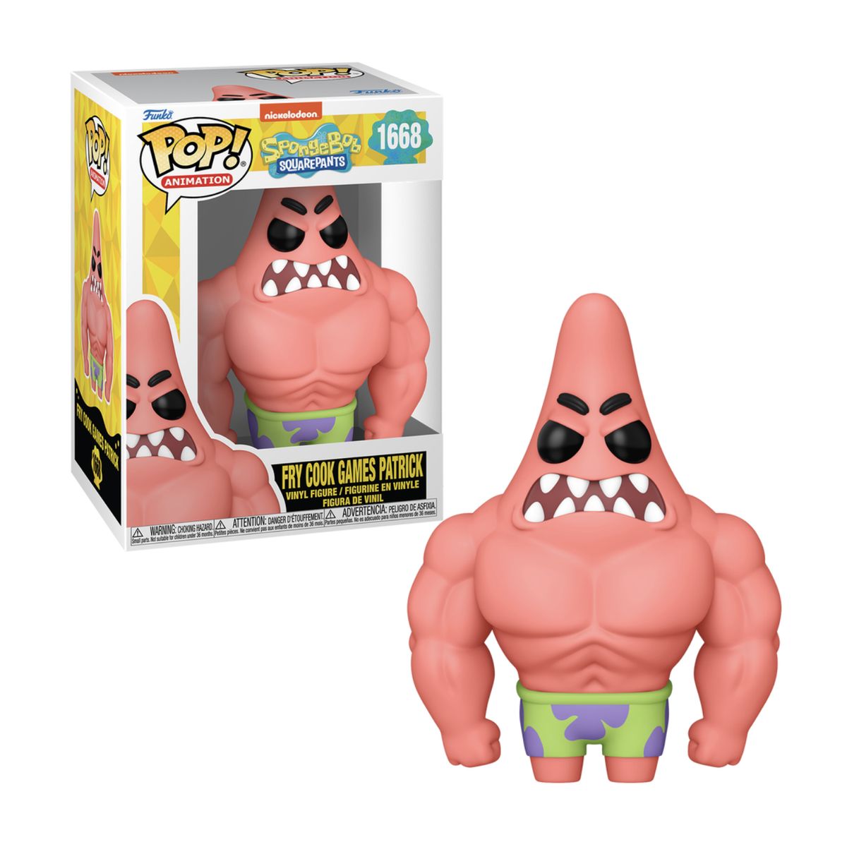 FUNKO - Patricio Fry Cook Funko Pop 1668 Bob Esponja Aniversario