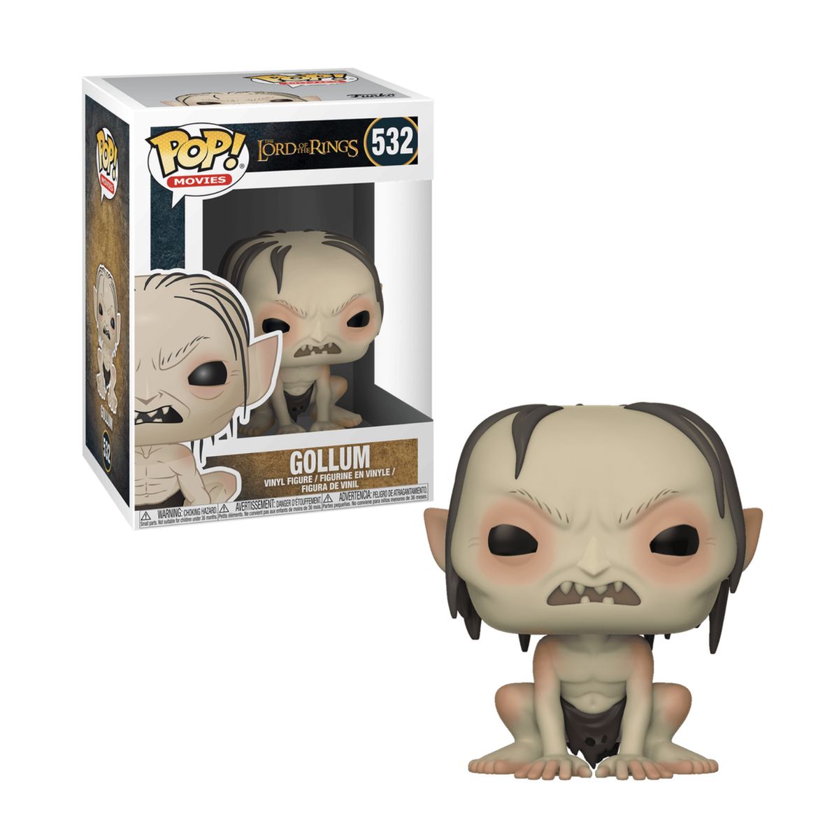 FUNKO - Gollum Funko Pop 532 Señor de los Anillos Original
