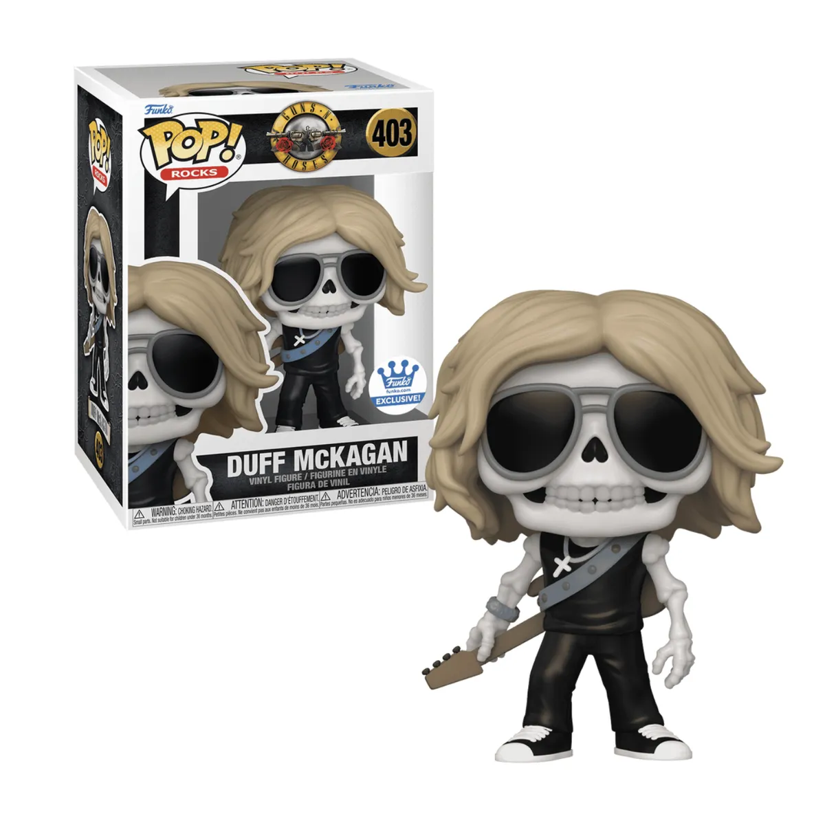 FUNKO - Duff McKagan Funko Pop 403 Guns and Roses Exclusivo