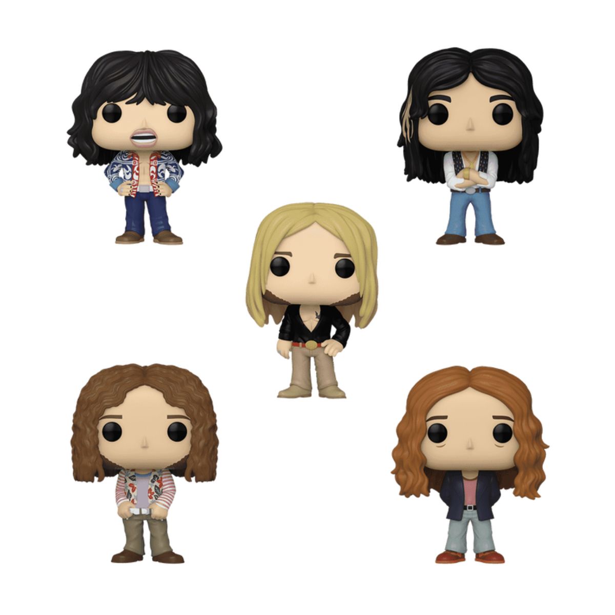 FUNKO - Aerosmith Funko Pop 5Pack Exclusivo Steven Tyler Joe Perry