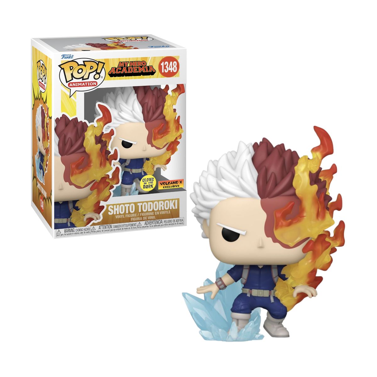 FUNKO - Shoto Todoroki Funko Pop 1348 Glow MHA Exclusivo