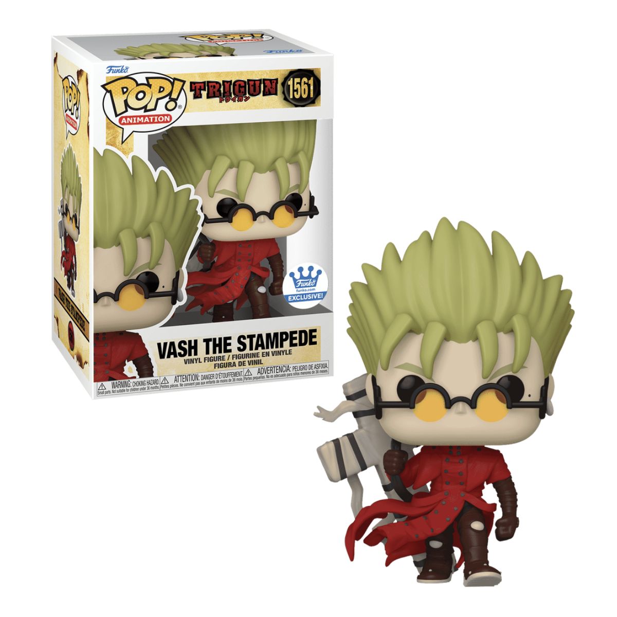 FUNKO - Vash the Stampede Funko Pop 1561 Trigun Exclusivo