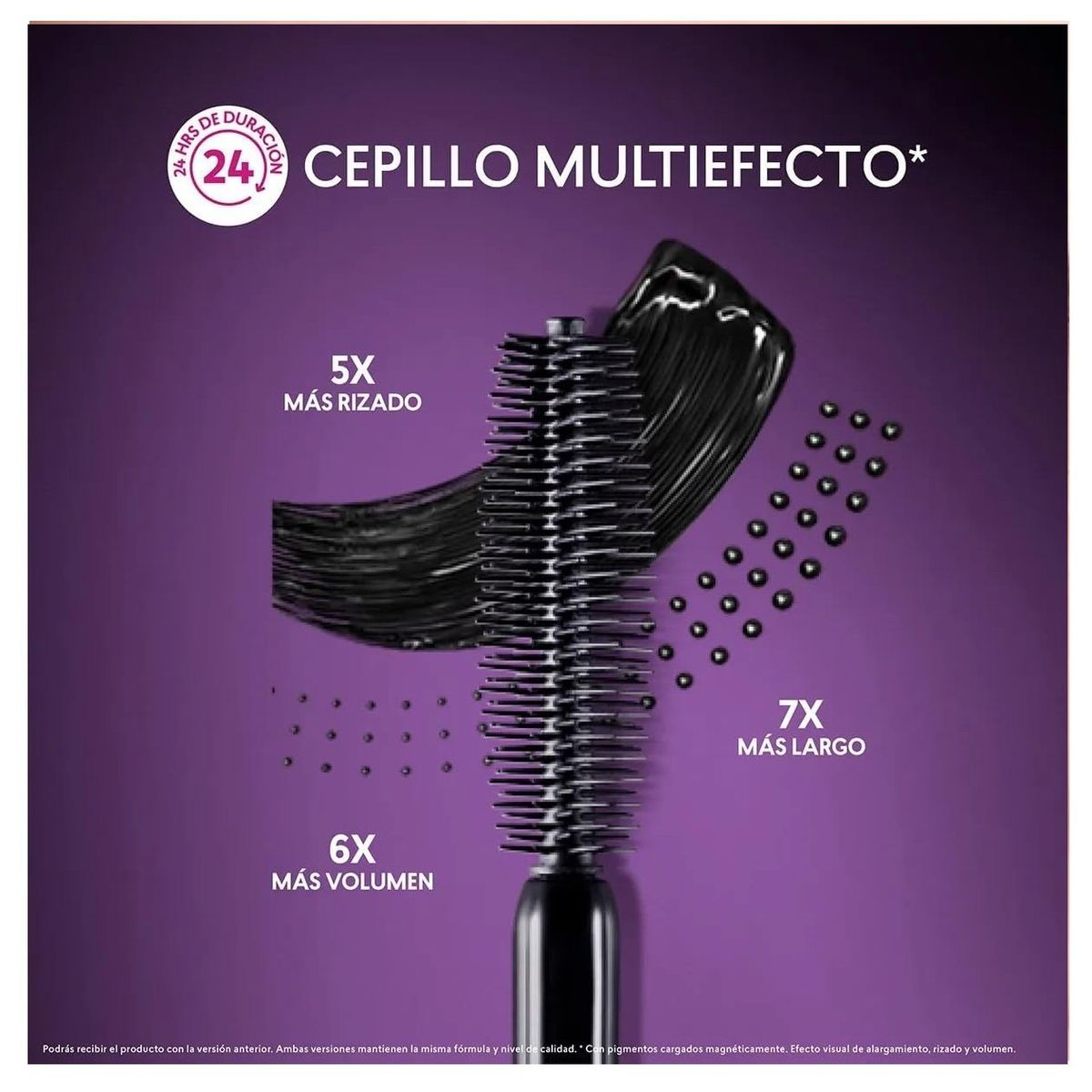 CYZONE - Máscara pestañas LASH MAGNETIC A PruebaAgua CYZONE Negro EdL