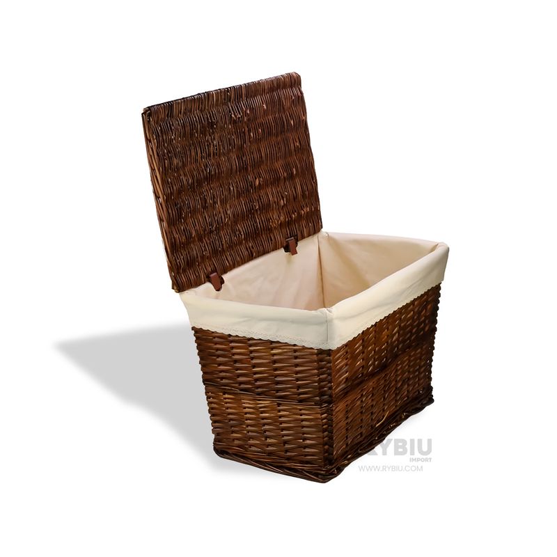RYBIU IMPORT - Fuente Ideal y con Asas de Tejido Marron Y+Ligas de Regalo