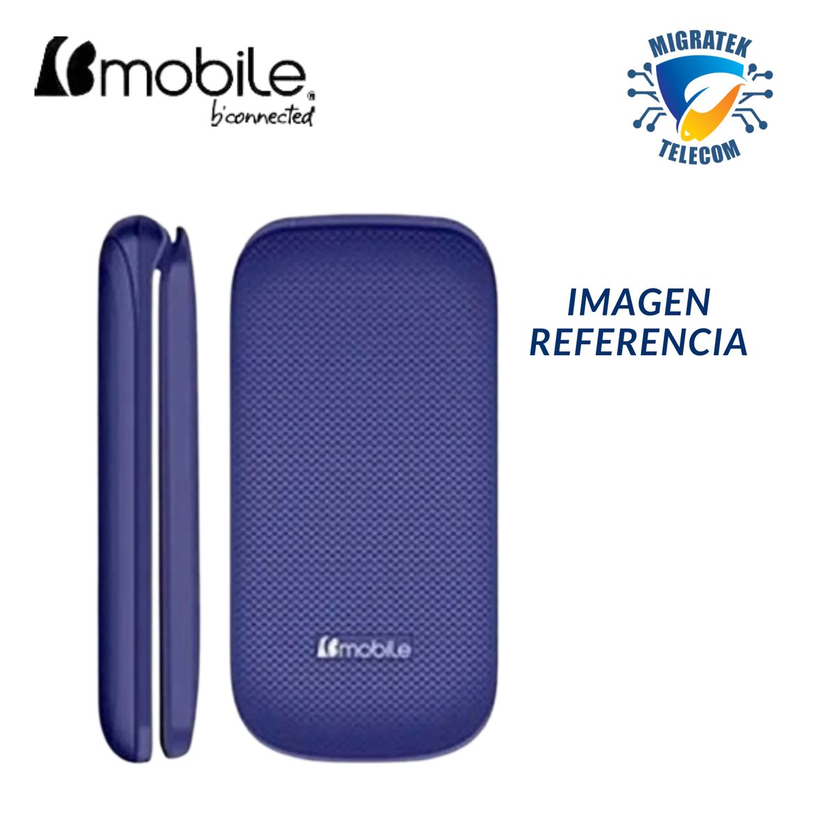 BMOBILE - TELEFONO MOVIL BMOBILE C228 2G 24 Dual SIM Radio FM - Color Azul