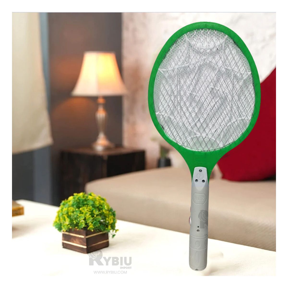 RYBIU IMPORT - Malla Anti Moscas en Color Verde Y+Regalo Ligas para Peinar