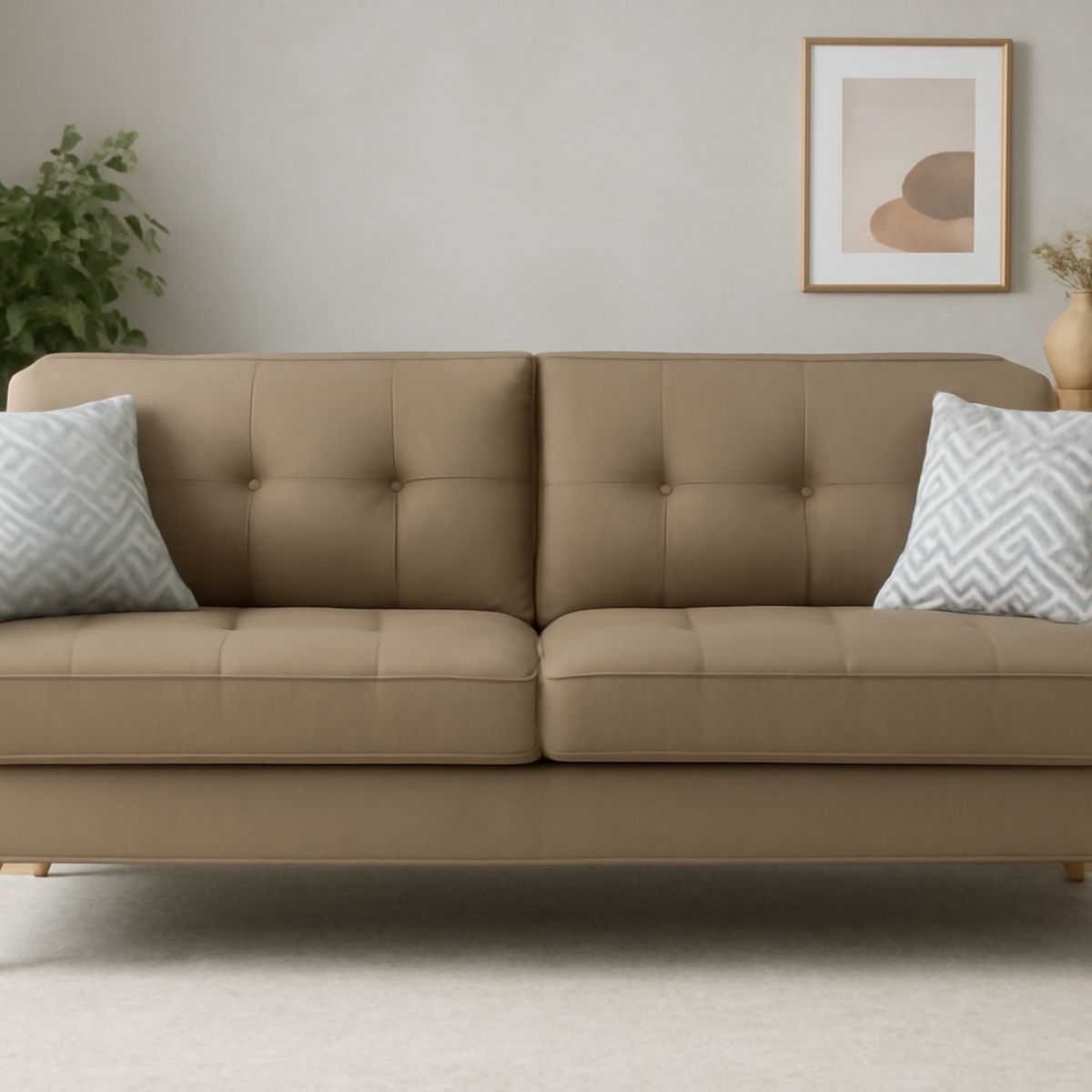 GENERICO - Sofa 3 Cuerpos Berlin - Beige