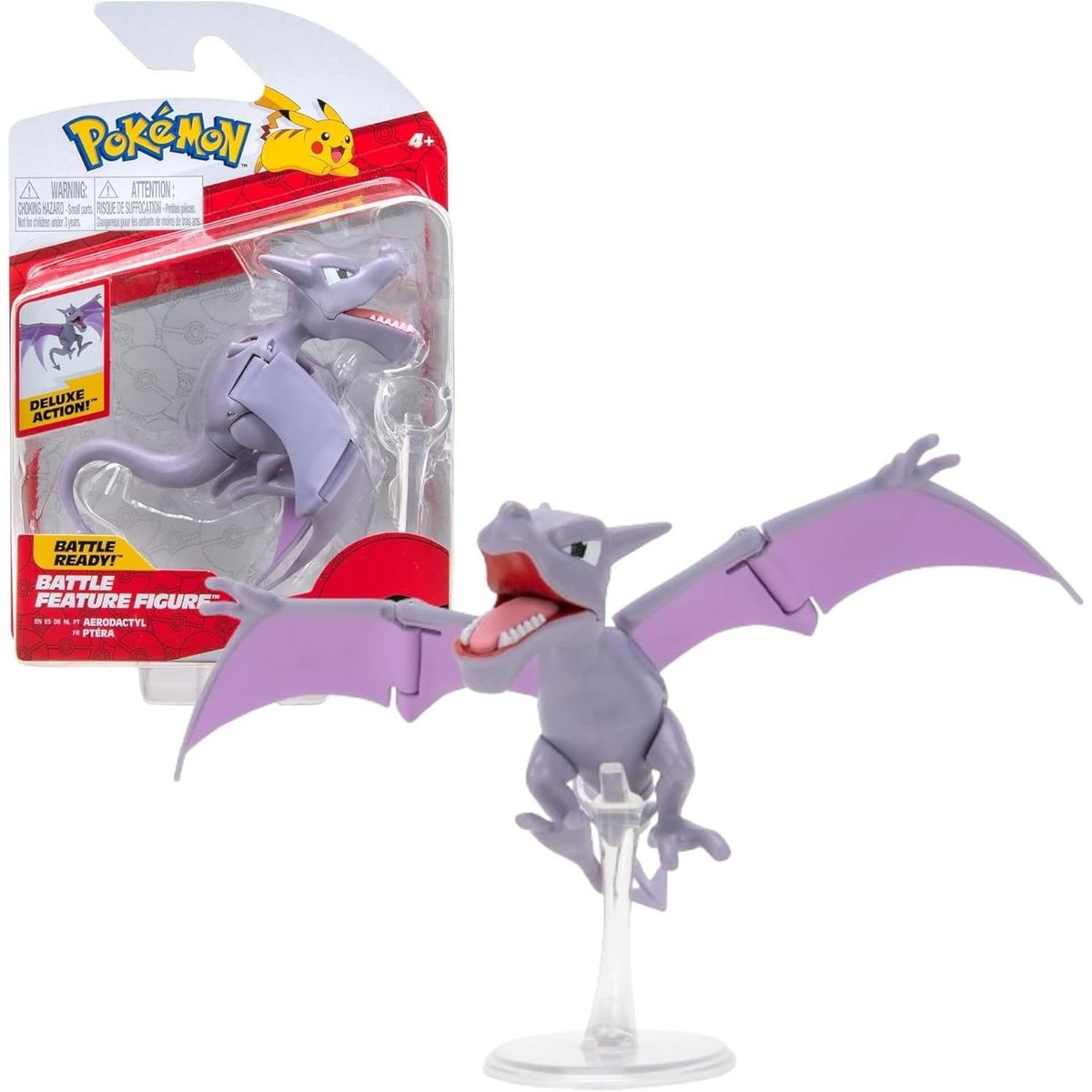 JAZWARES - Figura Aerodactyl Pokemon Battle Figure