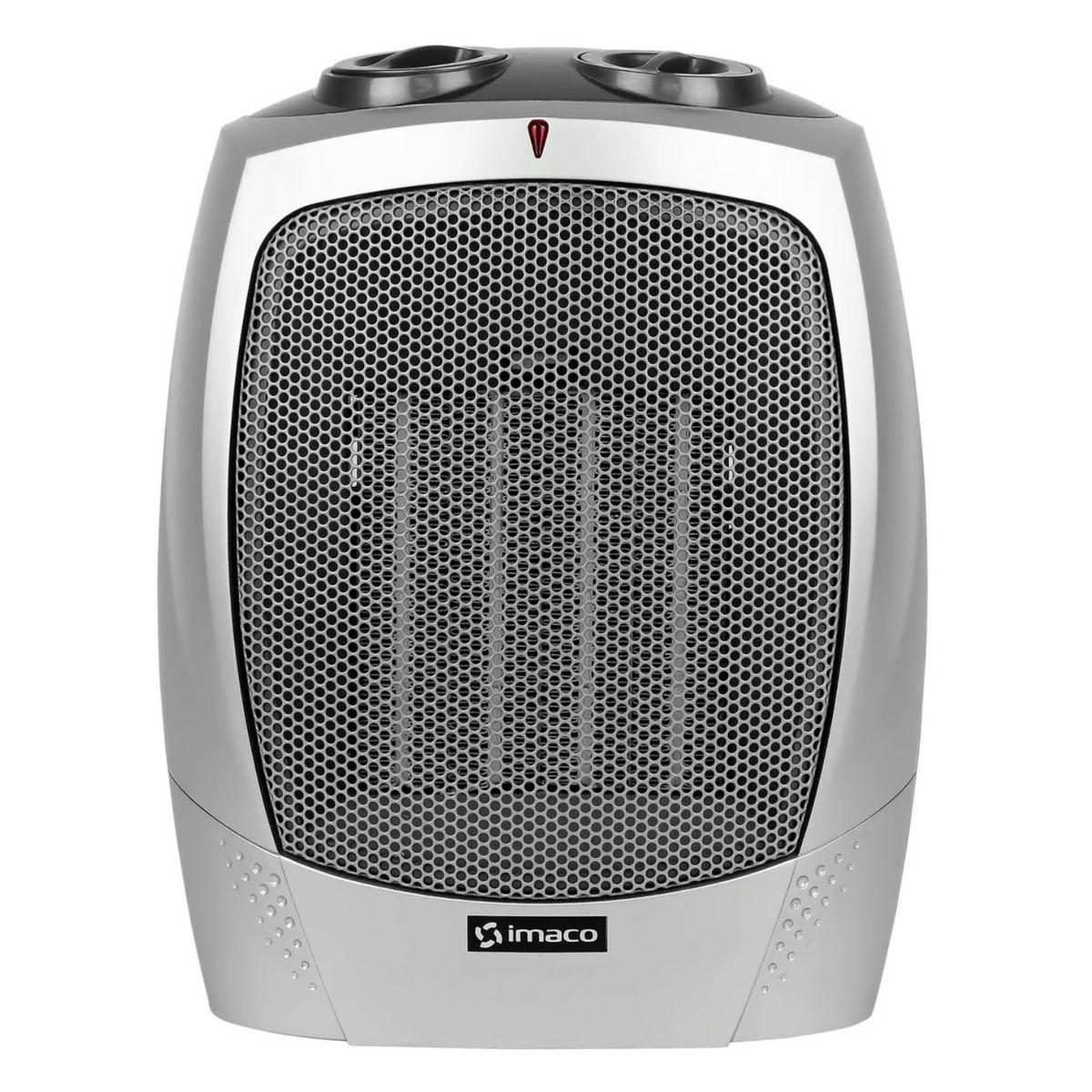 IMACO - Termoventilador Imaco ITC3181 1800w de Mesa Cuerpo de Toque Frio Gris