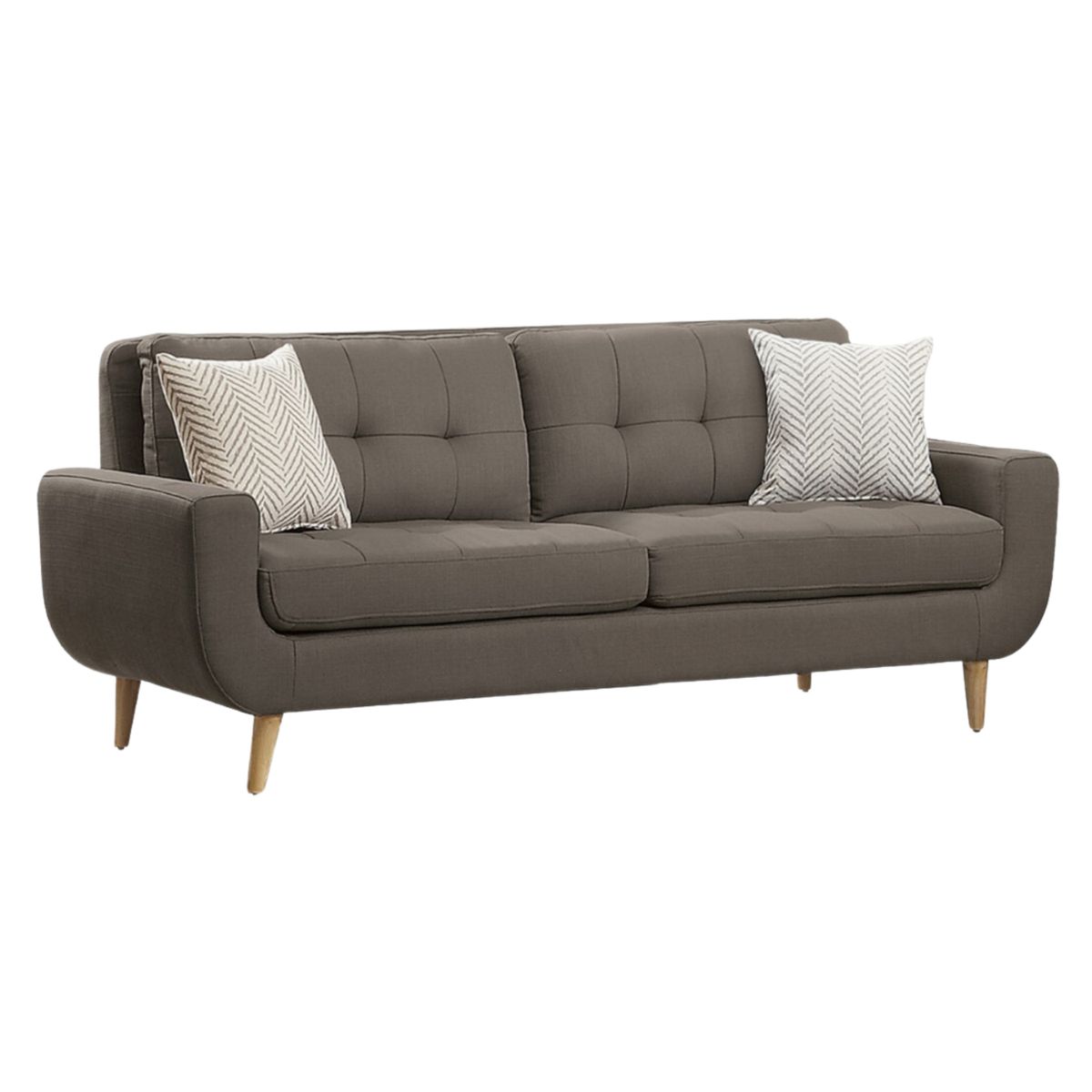 GENERICO - Sofa 3 Cuerpos Berlin - Marrón