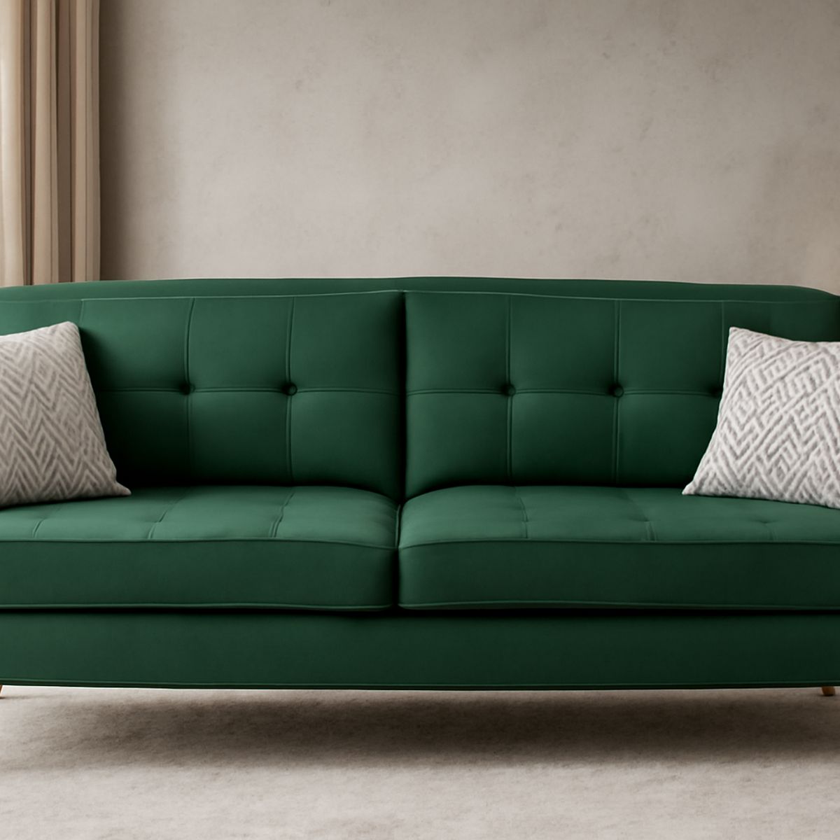 GENERICO - Sofa 3 Cuerpos Berlin - Verde