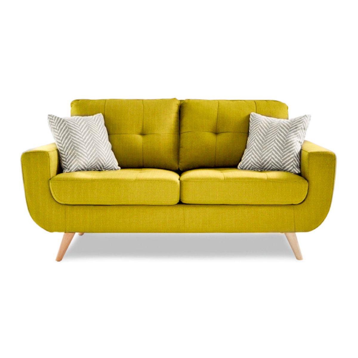 GENERICO - Sofa 2 Cuerpos Berlin - Amarillo