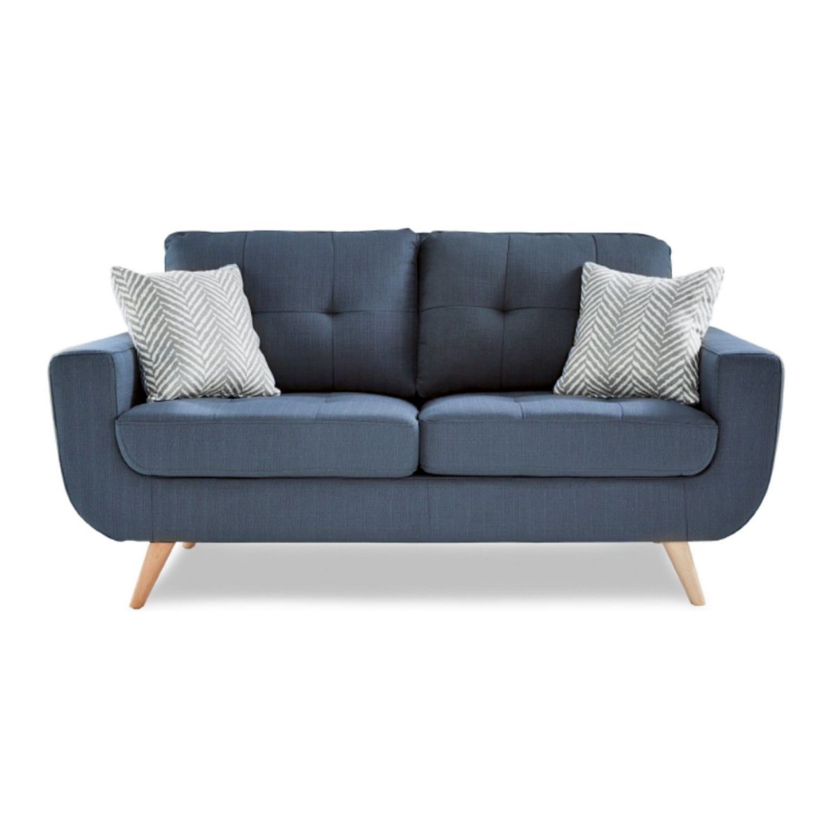 GENERICO - Sofa 2 Cuerpos Berlin - Azul Claro