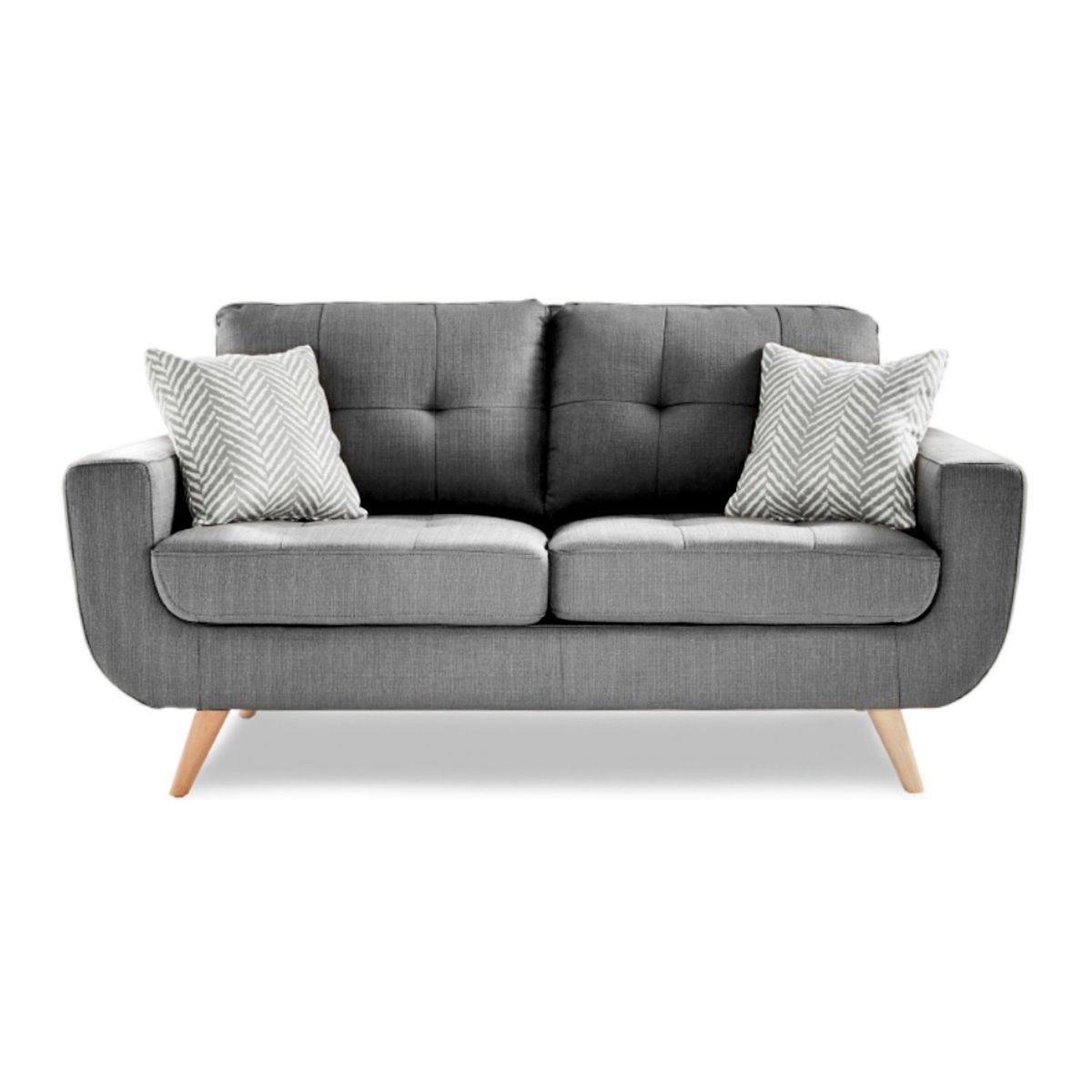 GENERICO - Sofa 2 Cuerpos Berlin - Gris Claro