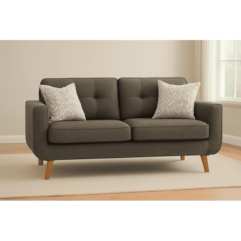 GENERICO - Sofa 2 Cuerpos Berlin - Marrón