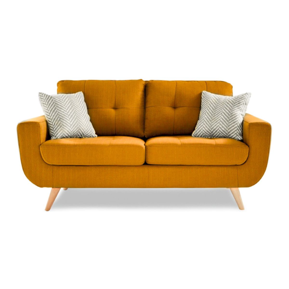 GENERICO - Sofa 2 Cuerpos Berlin - Mostaza