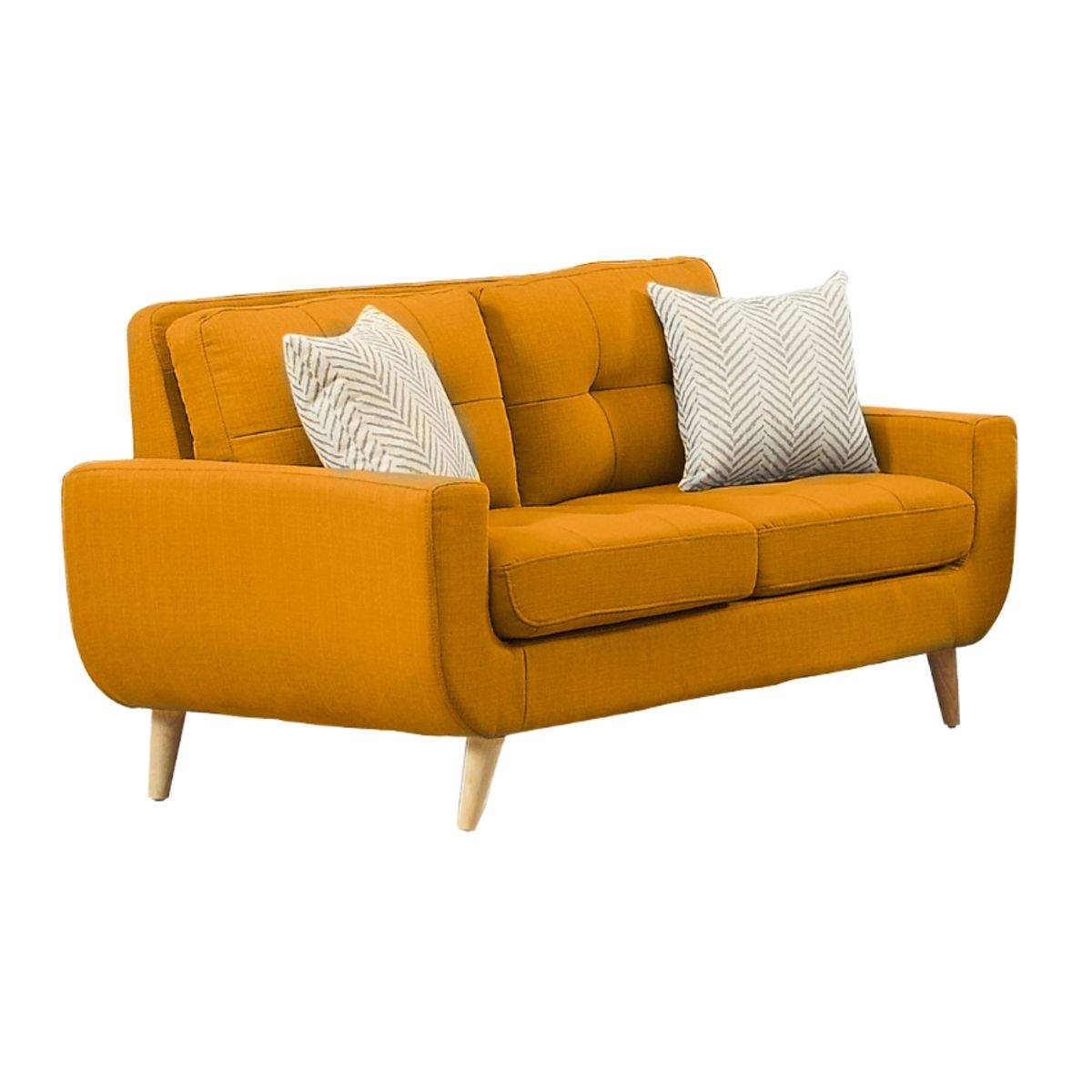 GENERICO - Sofa 2 Cuerpos Berlin - Mostaza