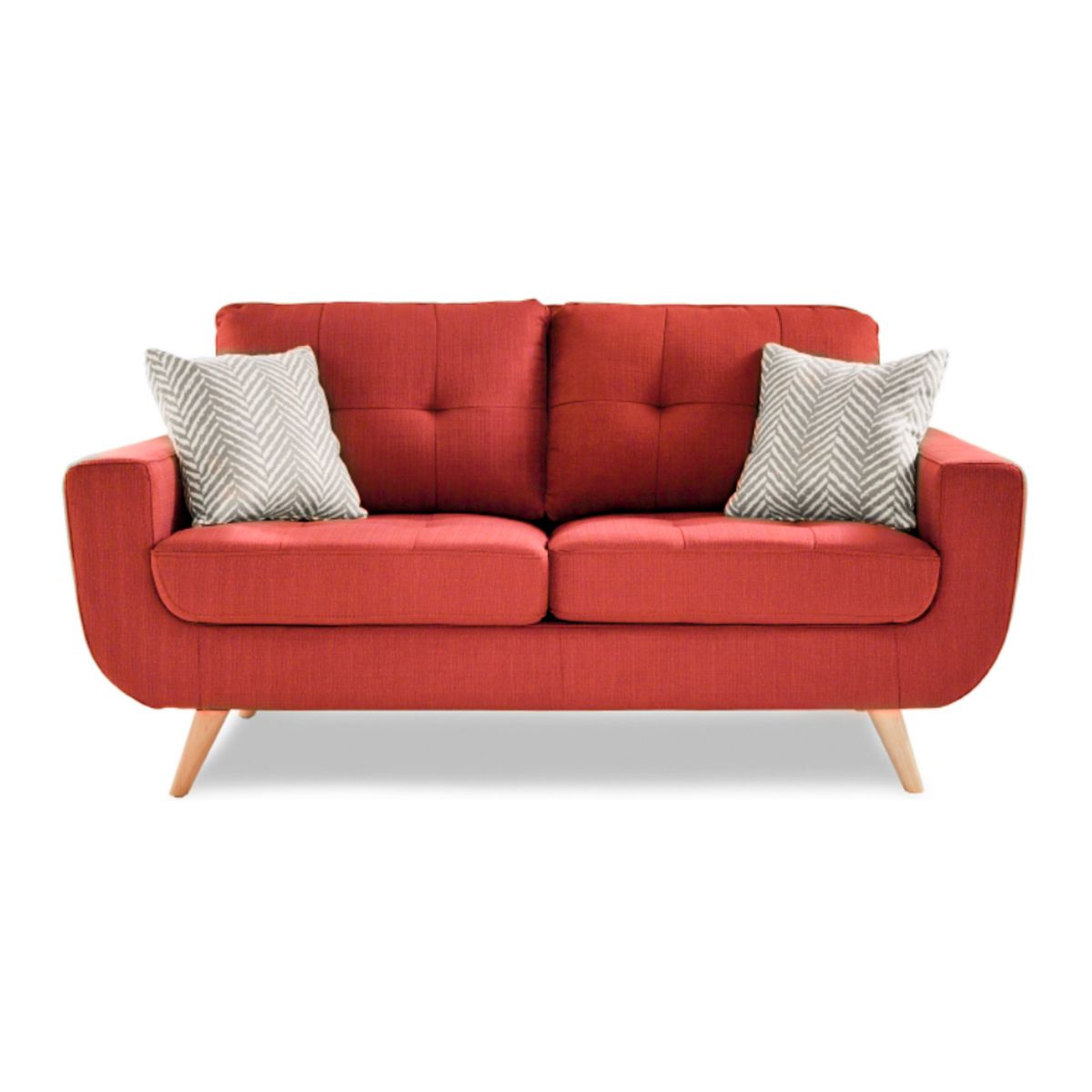 GENERICO - Sofa 2 Cuerpos Berlin - Rojo