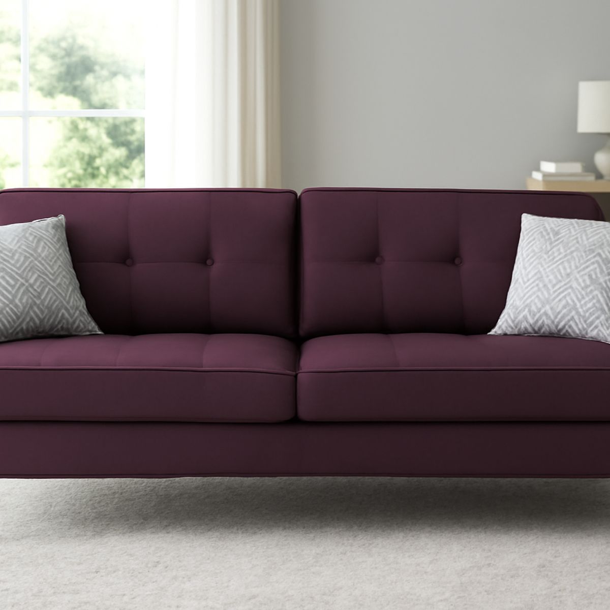 GENERICO - Sofa 2 Cuerpos Berlin - Vino