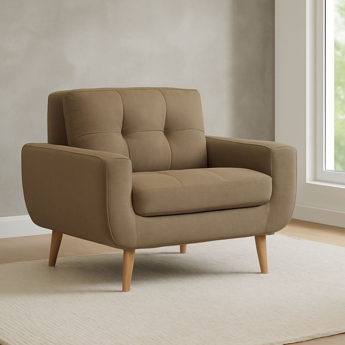 GENERICO - Sofa 1 Cuerpo Berlin - Beige
