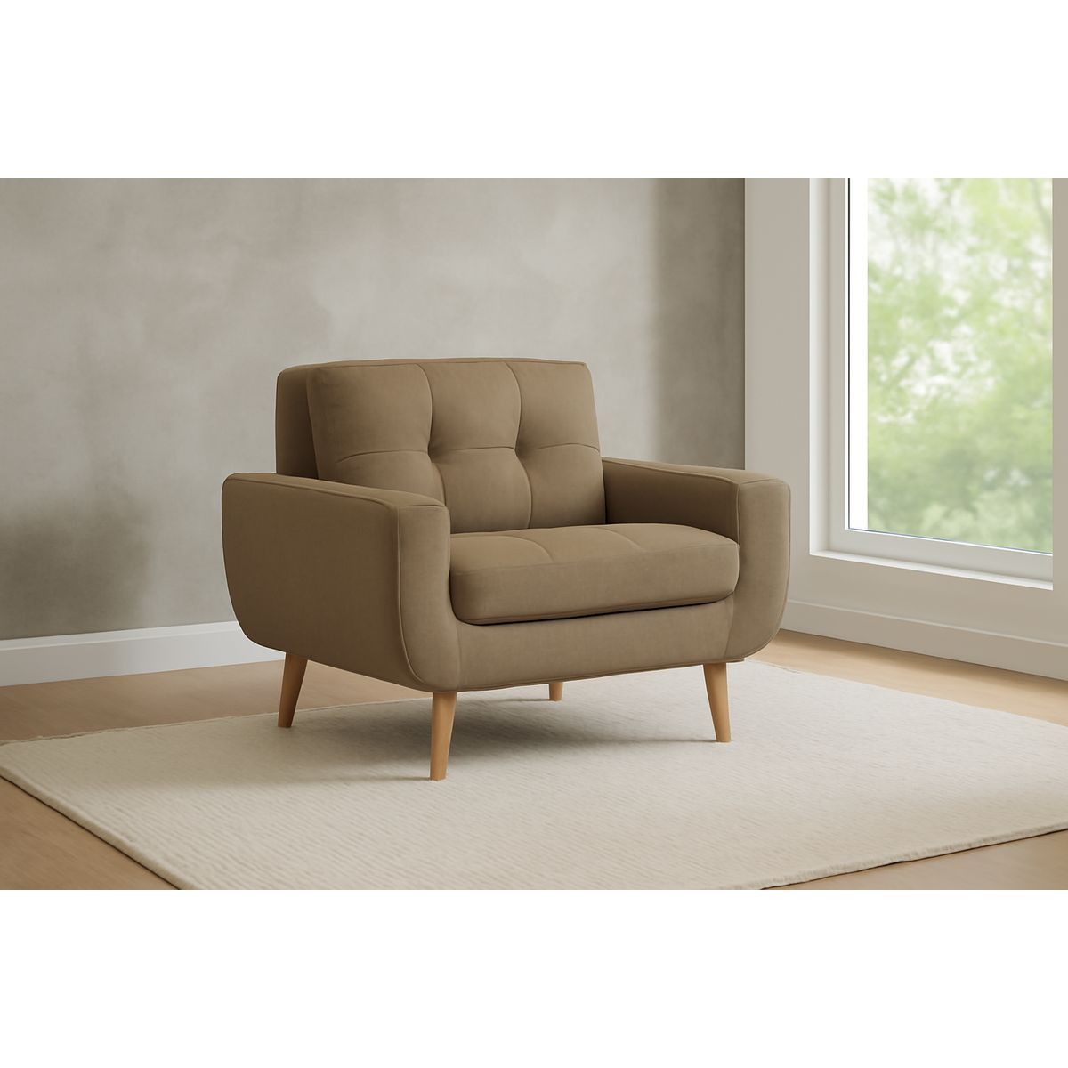 GENERICO - Sofa 1 Cuerpo Berlin - Beige