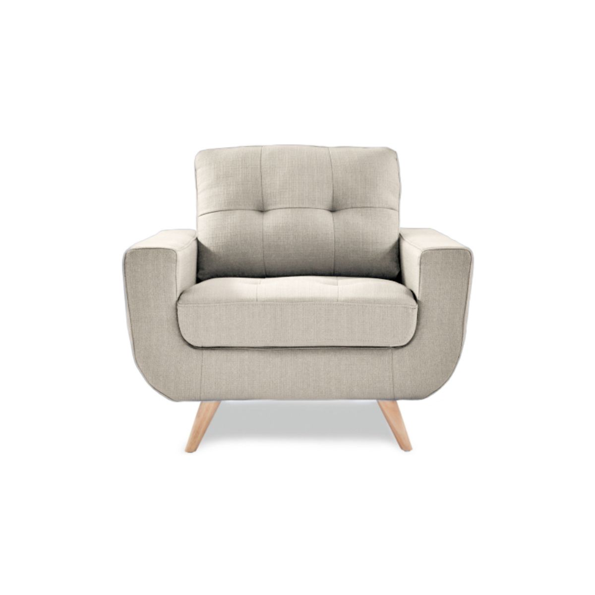 GENERICO - Sofá 1 Cuerpo Berlin - Blanco