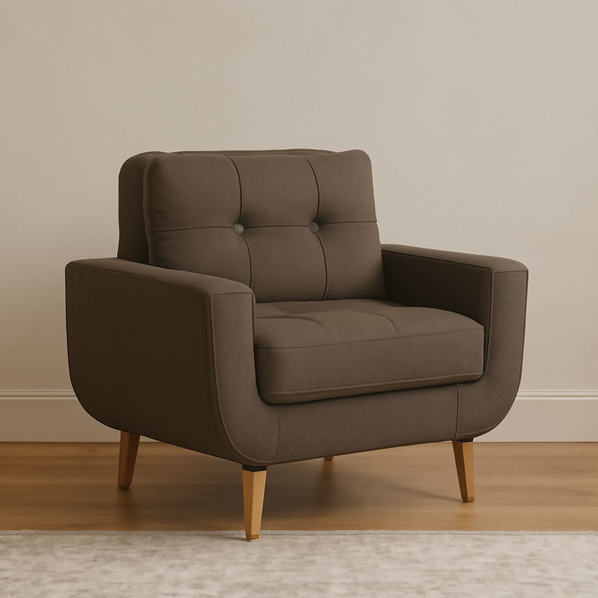 GENERICO - Sofa 1 Cuerpo Berlin - Marrón