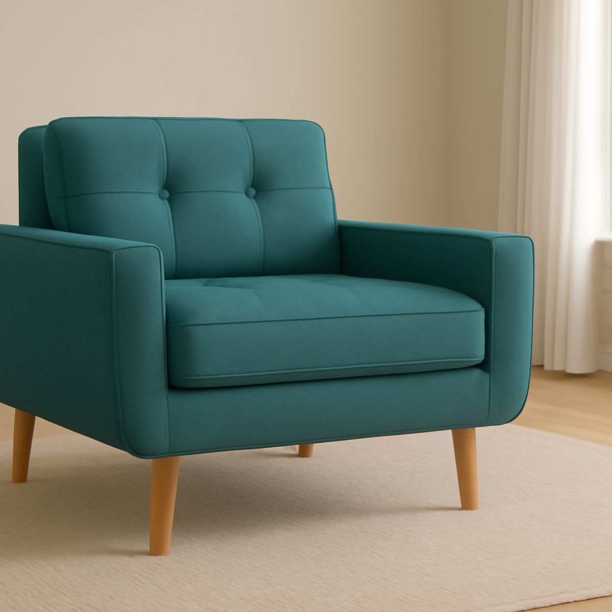 GENERICO - Sofa 1 Cuerpo Berlin - Turquesa