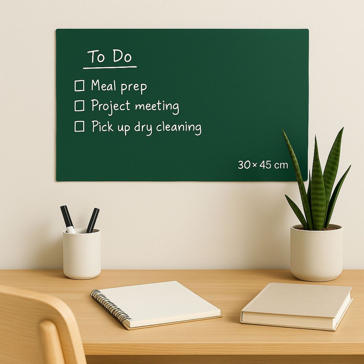 PZR PIZARRAS ADHESIVAS - Pizarra Adhesiva PZR Verde Magnético 30x45 cms