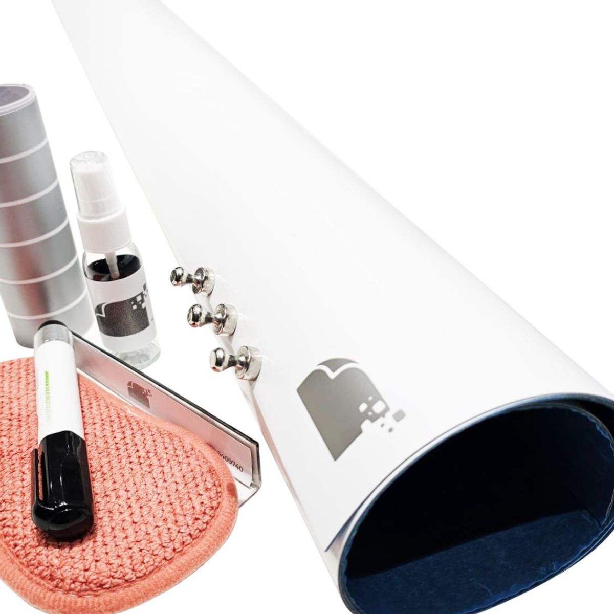 PZR PIZARRAS ADHESIVAS - Pizarra Adhesiva PZR Magnética Blanca Mate 90 x 60 cms