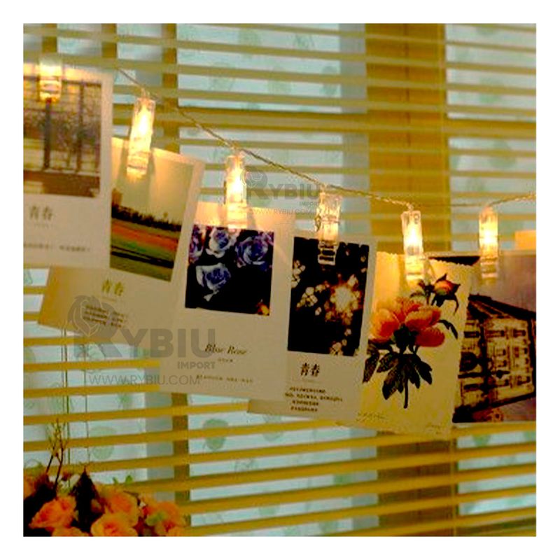 RYBIU IMPORT - Luces Versatil para Decorar Fotos Y+Papel de Regalo
