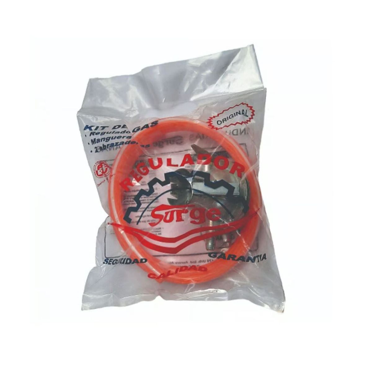 COCINAS SURGE - Válvula Regulador de Gas SURGE Kit Estandar Bronce