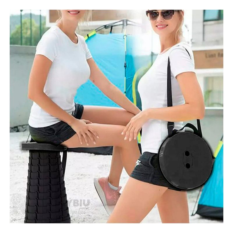 RYBIU IMPORT - Silla Plegable para el Hogar y Versatil en Color Negro