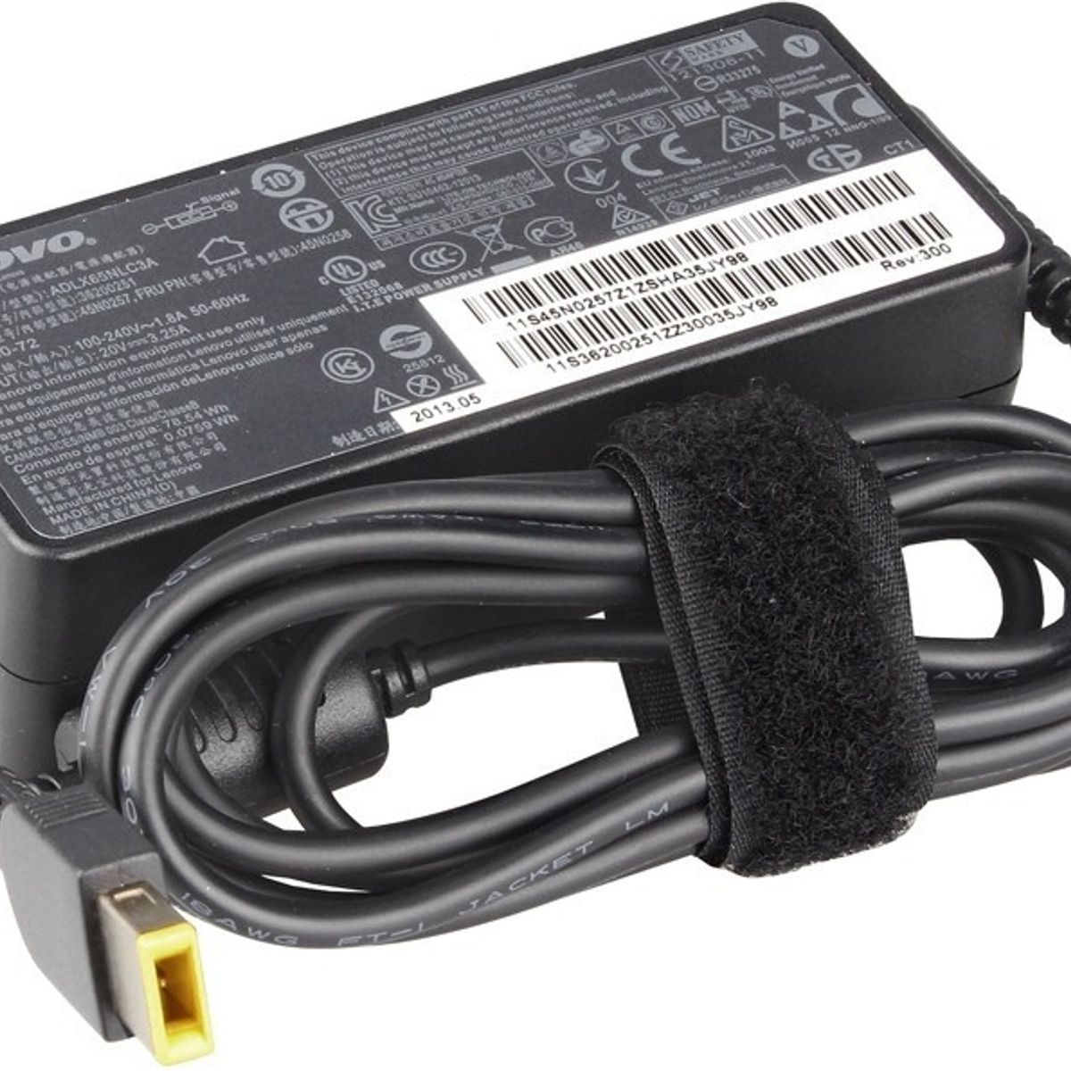 LENOVO - CARGADOR COMPATIBLE LENOVO 20V 325A PUNTA USB