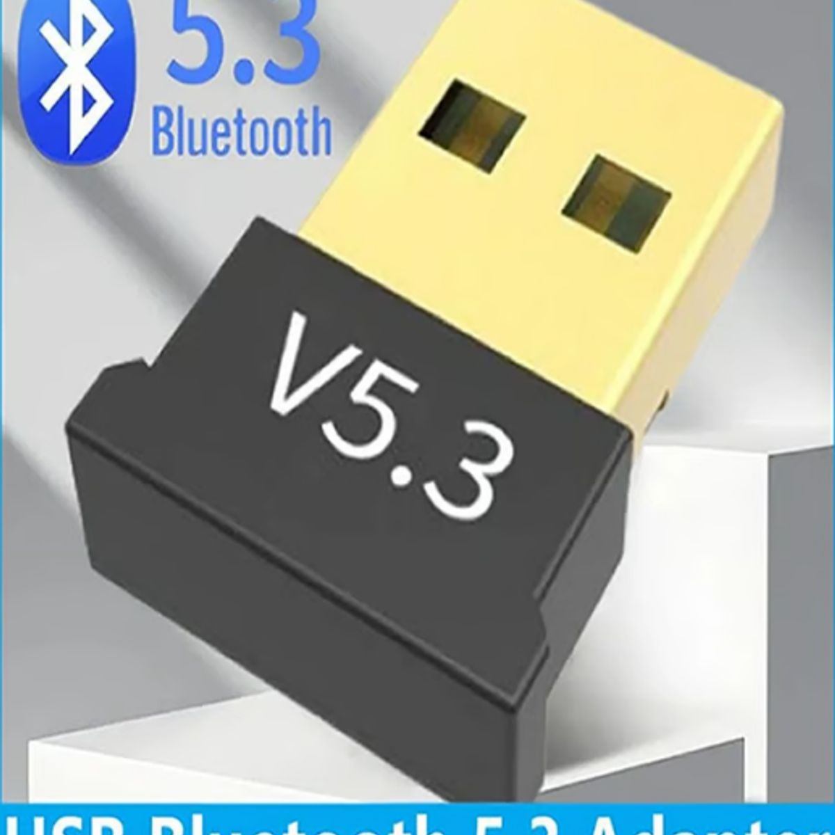 GENERICO - Adaptador USB Dongle Bluetooth 5.3 Receptor Transmisor