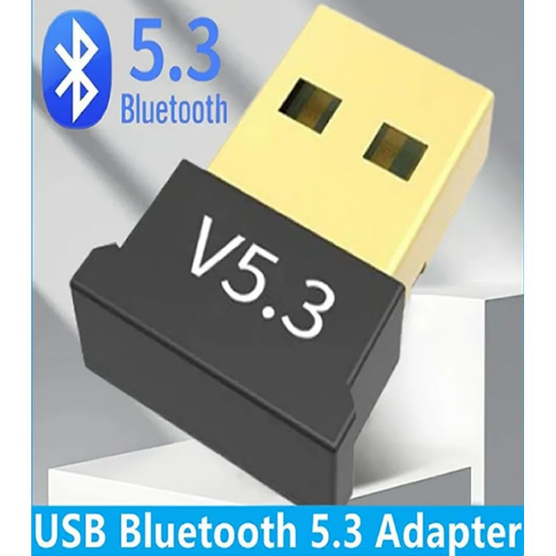 GENERICO - Adaptador USB Dongle Bluetooth 5.3 Receptor Transmisor